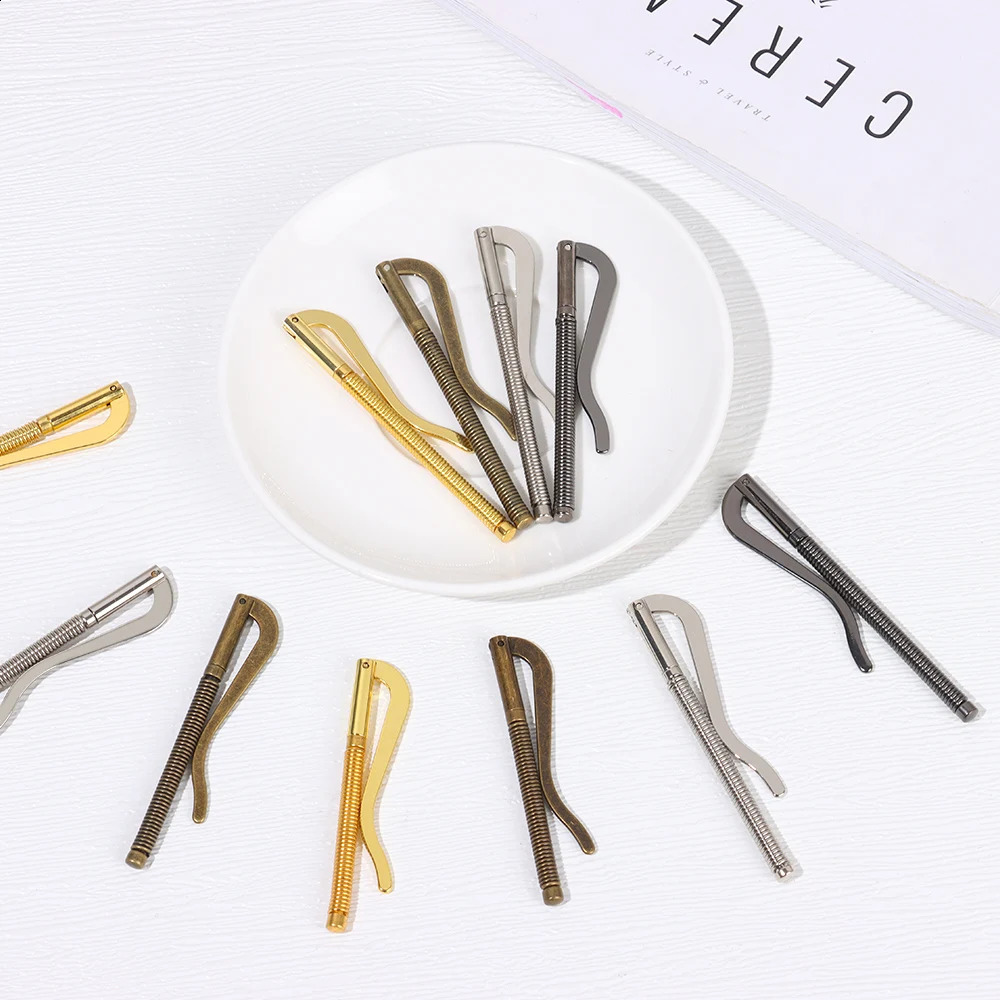 Metal Money Clip Bar Wallet Spring Clamp 70758085MM Simple Bifold Cash Holder Portable Wallet Replace Parts 4Colors For Chose 260626 - view 3