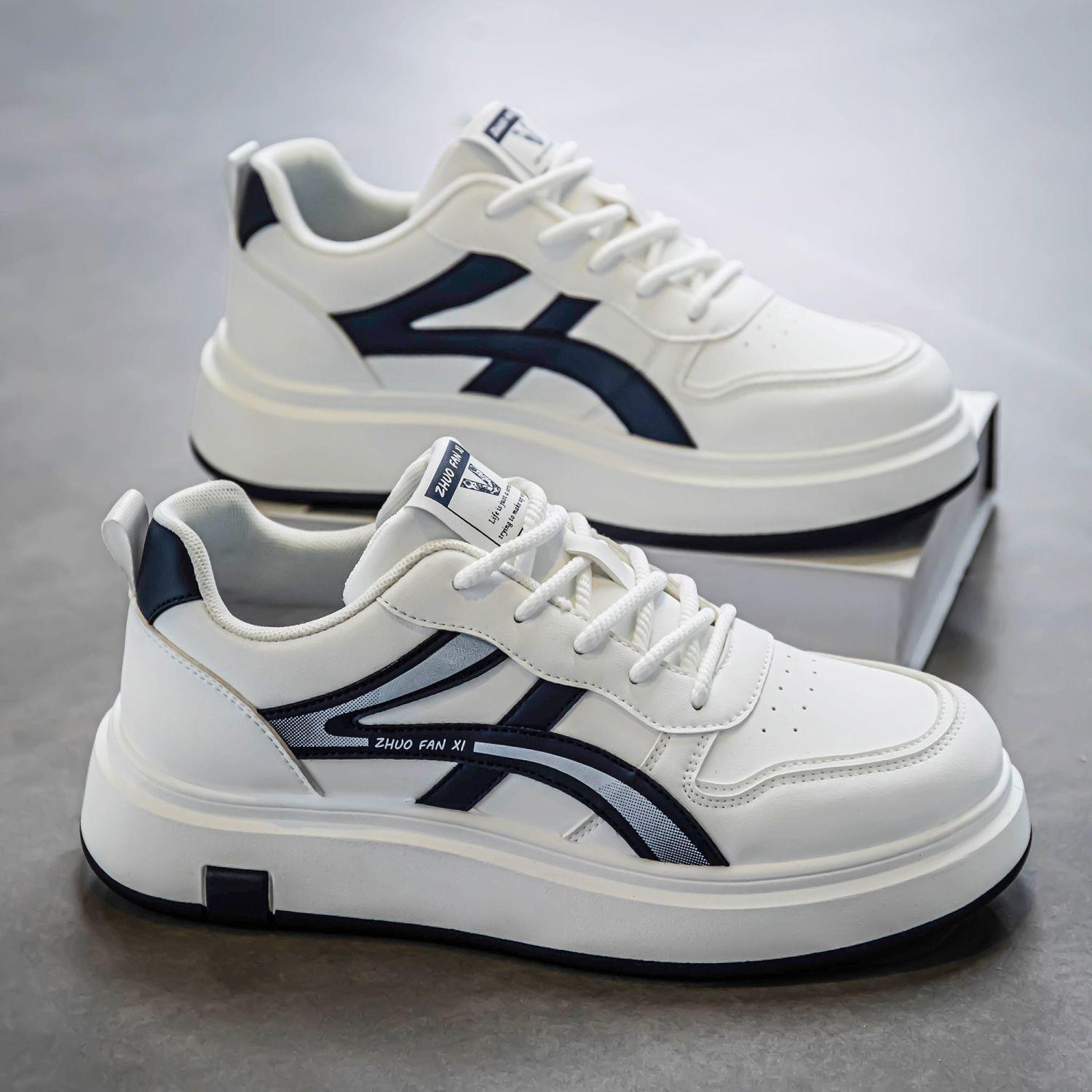 2026 spring breathable mesh trendy sneakers casual comtable sports thick-soled shoes
