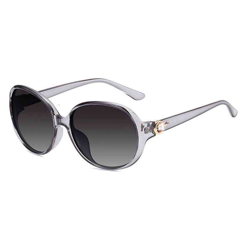 Ladies' Designer PC Full Frame Ladies' Luxury Polarized Small Frame Sunglasses Fashionable And Versatile Trend UV Resistant Sunglasses Elega - view 5