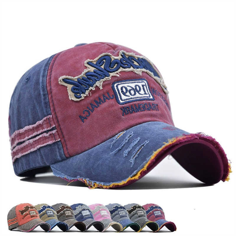 Letter Embroidery Baseball Caps Retro All Season Applicable Men Women Cotton Adjustable Casual Hat Hip Hop Streetwear Sun Hats M260626
