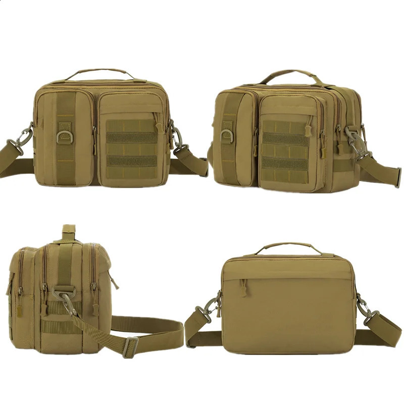 Outdoor Trekking Tactical Handbags Shoulder Bag Camping for Men Hiking Travel Climb Fishing Sling Crossbody Molle Messenger 260625 - view 4