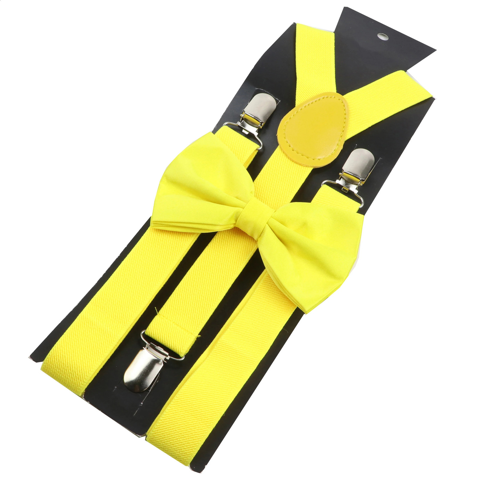 Elastic Leather Suspenders Bowtie Set Braces Men Women Sage Green Adjustable Braces Straps For Wedding Y-Back Shirt Accessories 260626 - view 7
