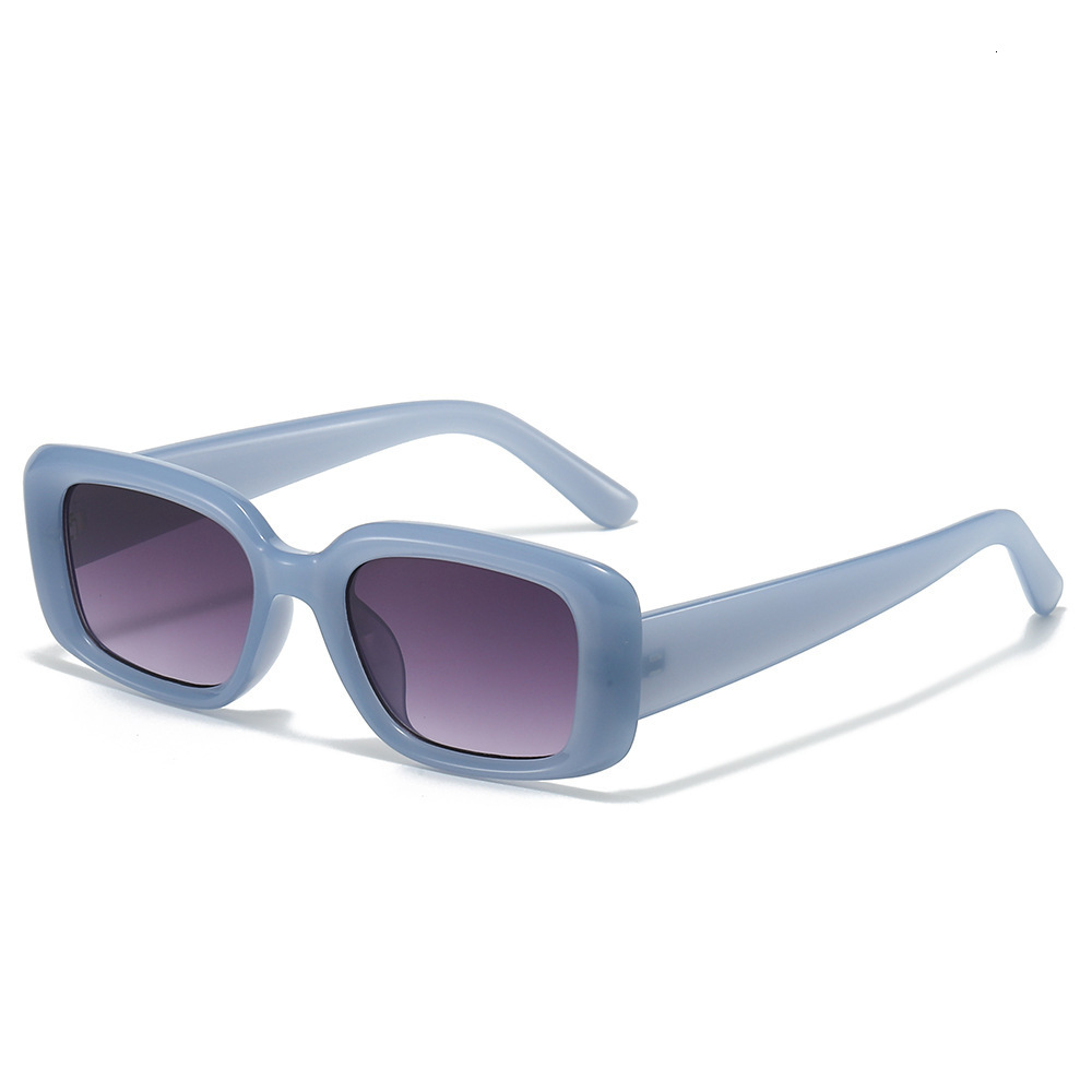 2026 New European And American Fashion Simple Retro Plain Frame Classic Square Sunglasses For Foreign Trade - view 6