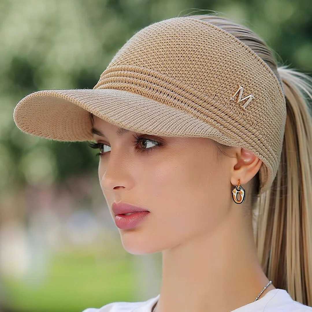 Sun Hat Elastic and Womens Breathable Design Wide-brimmed Sun Hat Suitable for Ponytails M260626 - view 7