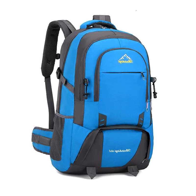 Outdoor Hiking 60L Sports Backpack Large Capacity New Unisex Travel Multifunctional Backpack for Trekking M260626