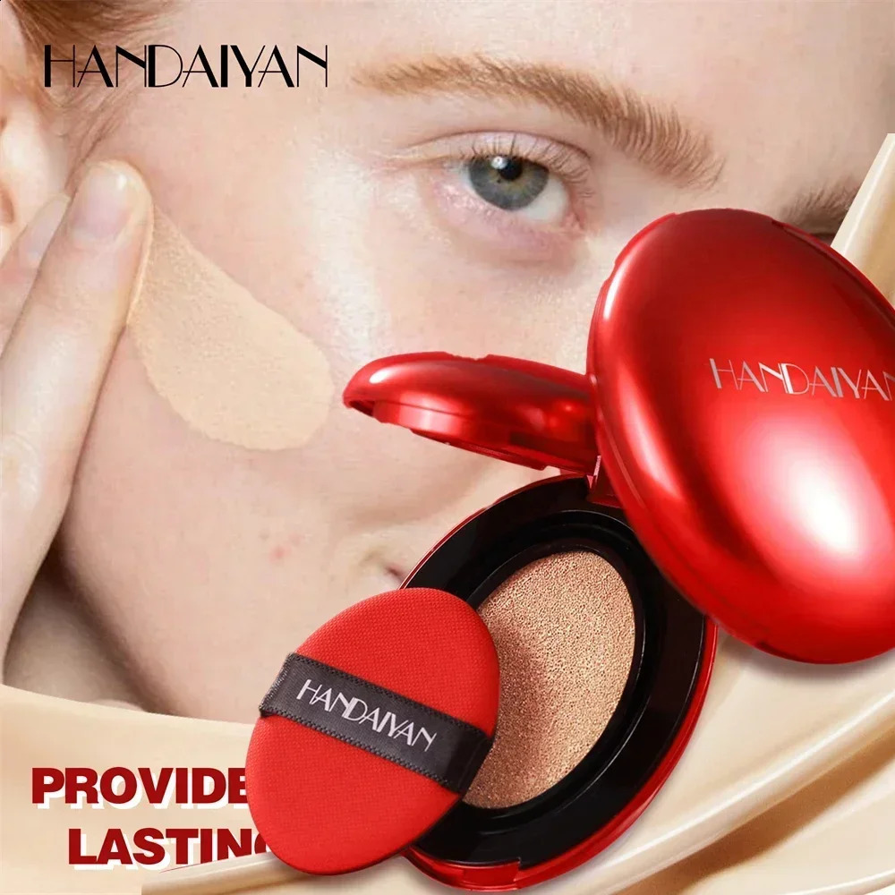 Air Cushion Foundation Light Natural Moisturizing Concealer Whitening Oil-control Women Base Long-lasting Makeup Korean Cosmetic 260625