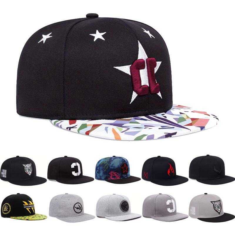 3D Quality New Embroidery High Baseball Retro Gorras Hats Planas Chapeau Flat Bill HipHop Snapbacks For Men Women Unisex M260626