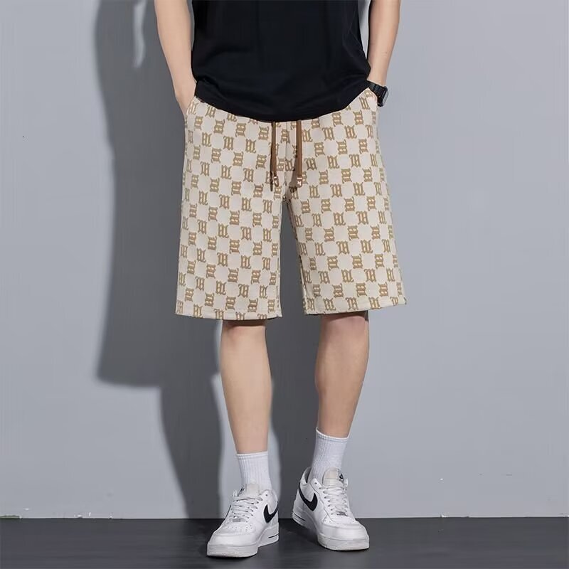 Ice Silk New Summer Thin Sports Shorts, Large Size Loose Mid-Length Pants, Men's Quick-Dry Casual Pants - view 4
