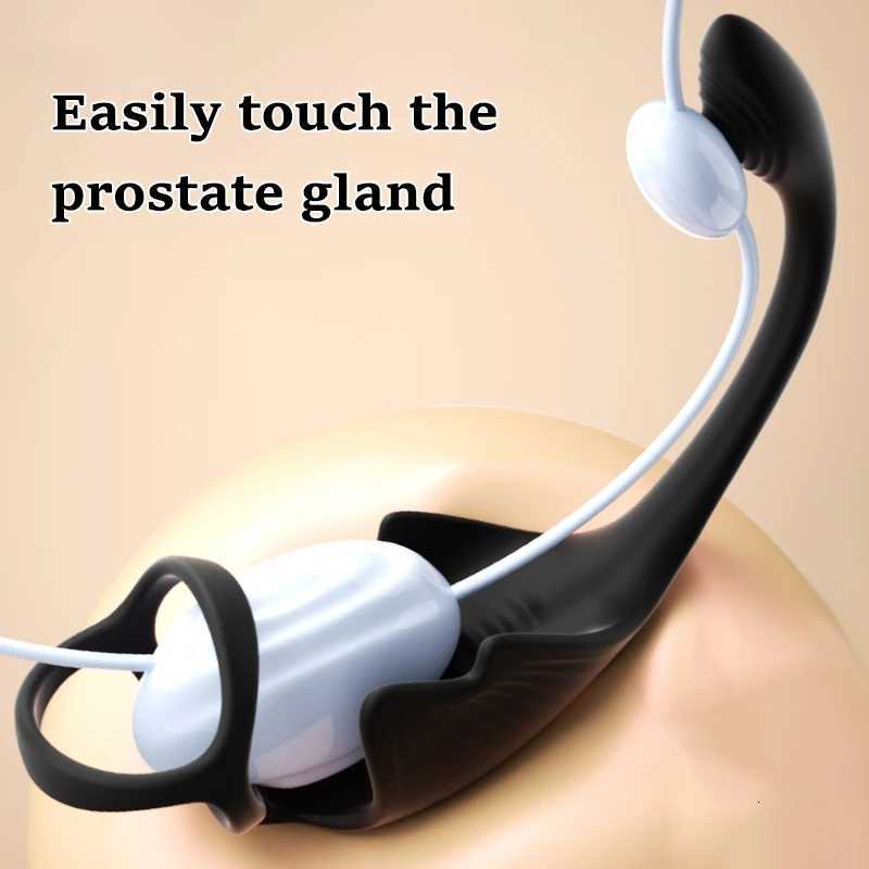 Penis APP Male Remote Control Ring Delayed Ejaculation Vibrating Ring 3-in-1 Multifunctional Male Sex Toy Prostate Vibrator M260626 - view 4