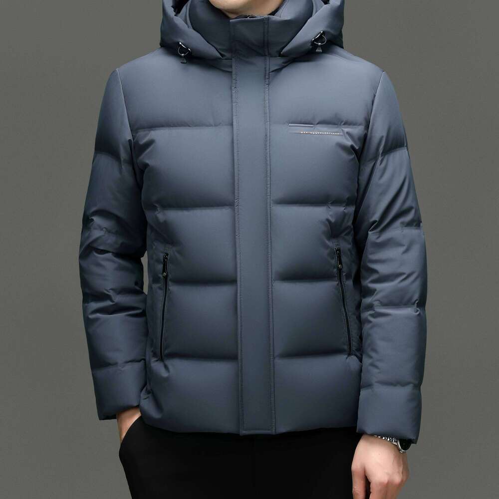 Real 85% Men 2025 Winter Warm Puffer Coat Luxury Hood Thermal Outdoor Jacket Goose Down Parkas Zipper Clothes W260626 - view 6