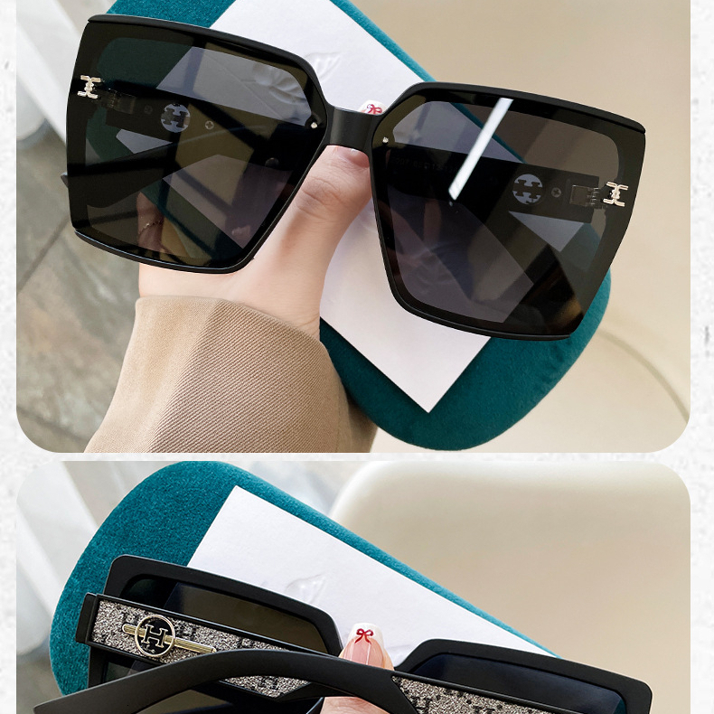 2026 Designer's New Personalized Trendy Small Fragrant Polarized Sunglasses Light Luxury High End Driving Travel Anti UV Internet Celebrity Sungl - view 8