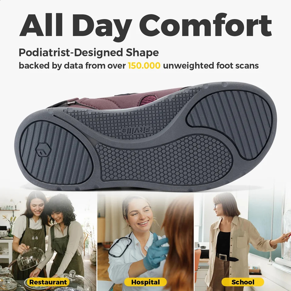Fitville Womens Sandals Mary Jane Casual Shoes Widened Toe For Swollen Feet Lightweight Breathable Outdoor Elderly Shoes Sandal 260622 - view 7