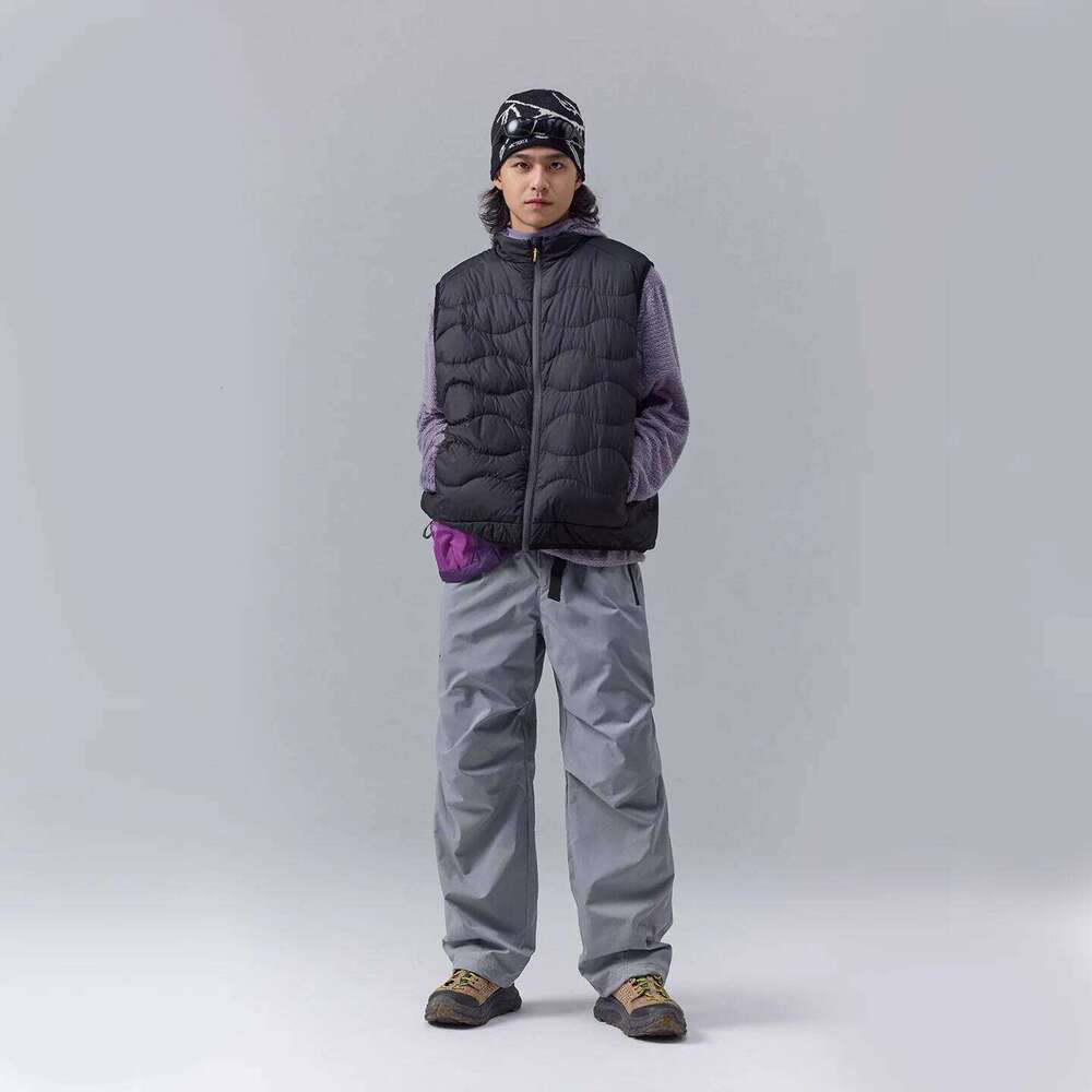 Winter New Outdoor Mountain Style Color-Blocking Lightweight Down Vest - Trendy Unisex Design for Men & Women J260626 - view 7
