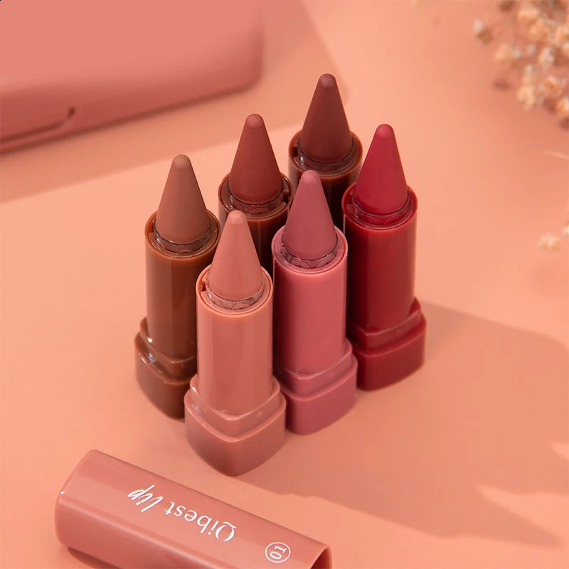 QI Long-Lasting Matte Lipstick Pencil Set Twist-Up n with Waterproof Formula - Natural Finish for Easy Application 260626 - view 7