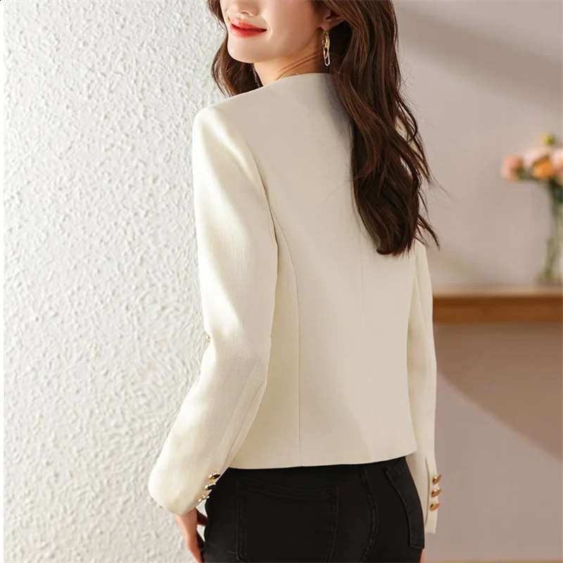 High end thin suit womens Blazer Small Fragrant Style Spring Autumn Winter Jacket Korean Versatile Short Coat Top 260625 - view 7