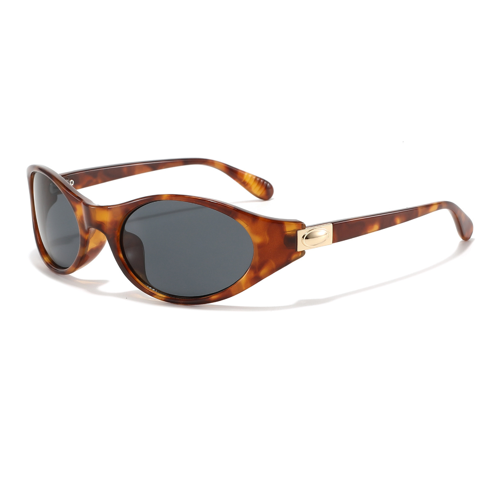 20 New Vintage Oval Y2k Trendy Headband, High-End Sunglasses, UV Protection Sunglasses - view 4