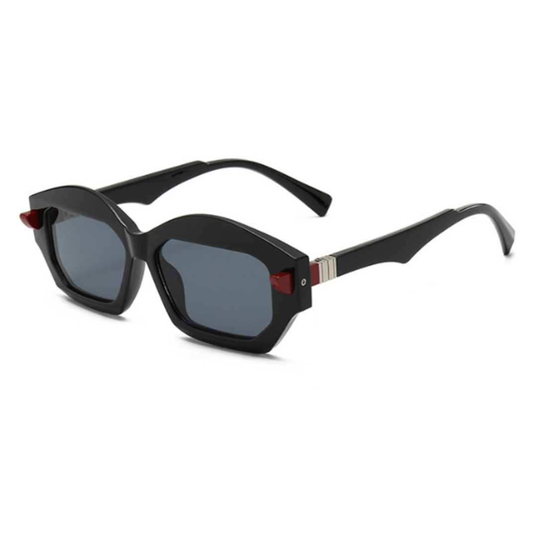 Niche Retro Sunglasses Men, Fashionable Avant-Garde Polygonal Sun Glasses, Stylish And Unique Trendy Glasses For Women - view 5
