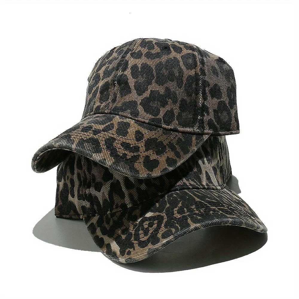Spring/Summer Womens Baseball New Fashionable and Versatile Sun Hat with Leopard Print M260626 - view 3