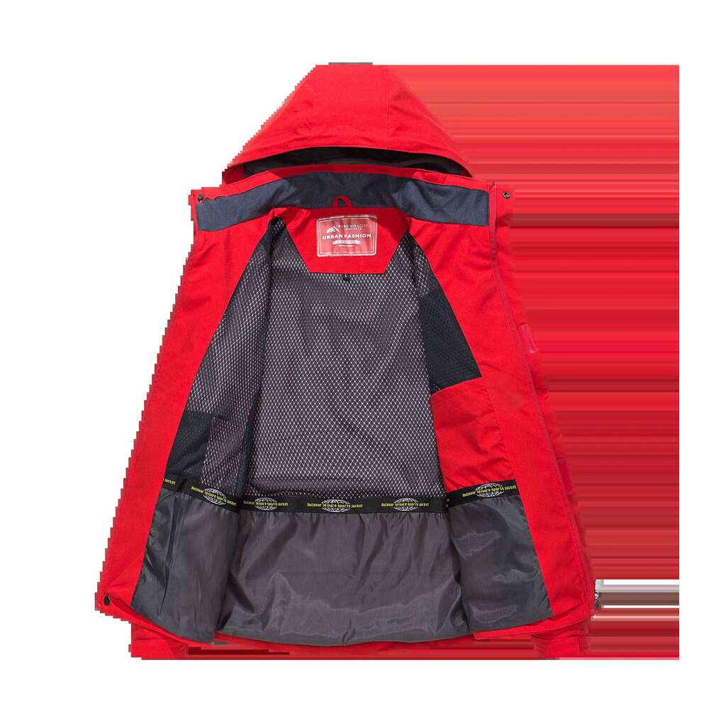 Men's Waterproof Hiking Jacket Large Size Windproof Windbreaker Camping Hunting Running Trekking Fishing Coat Men Outdoor W260626 - view 4