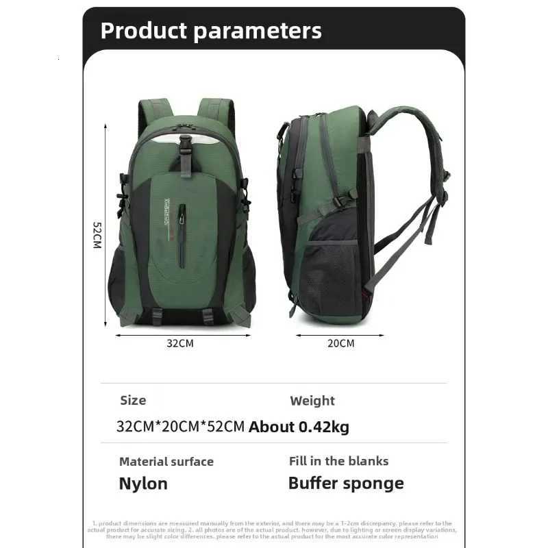 Capacity Outdoor Hiking Backpack Large Lightweight Travel Backpack Mens Travel Backpack Womens Sports Backpack M260626 - view 3