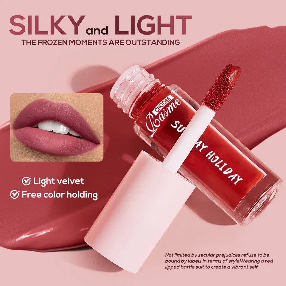 10 Pieces/Set Lip Gloss Velvet Lipstick Waterproof and Long-Lasting Lip Gloss Womens izing Set Valentines Day gift 260618 - view 4