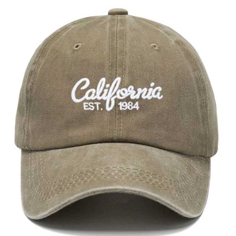 Baseball Washed SnapCotton Hat Casual Dad Hat for Men Women Fashion Streetwear California Embroidered Unisex Vintage M260626 - view 4