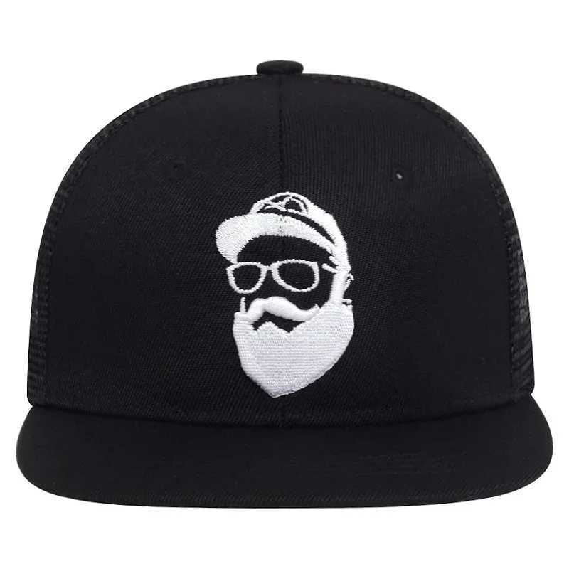 Hip-hop Unisex Embroidery Old Man Net Hats Spring Summer Adjustable Casual SnapBaseball Caps Outdoor Sunscreen Hat M260626 - view 4