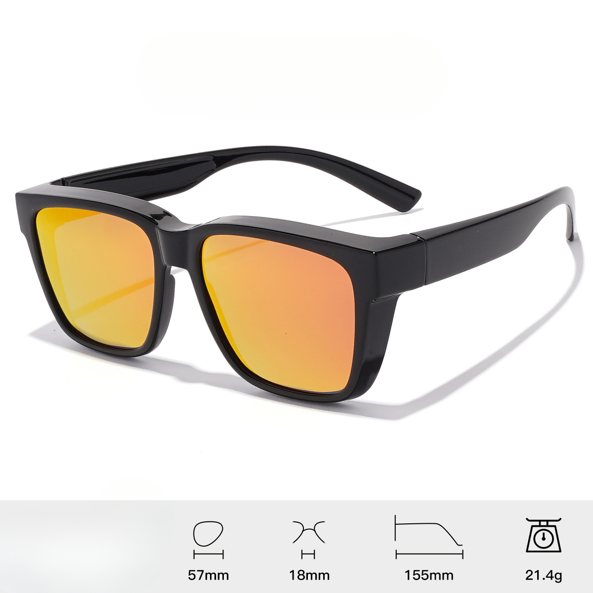 Cross border exclusive supply of prescription glasses with lenses for men coated high definition polarized sunglasses for women eye protection UV prot - view 7