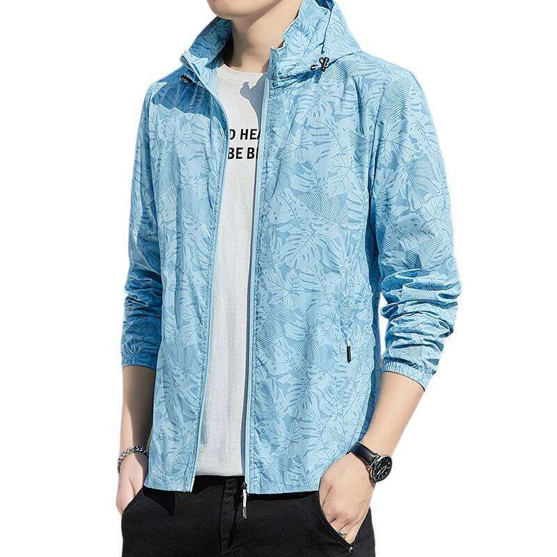 2024 UPF Sunscreen Coats Men's Breathable Sports Waterproof Jacket Summer UV Protection Outdoor Fishing Skin Coat 5xl W260626 - view 6
