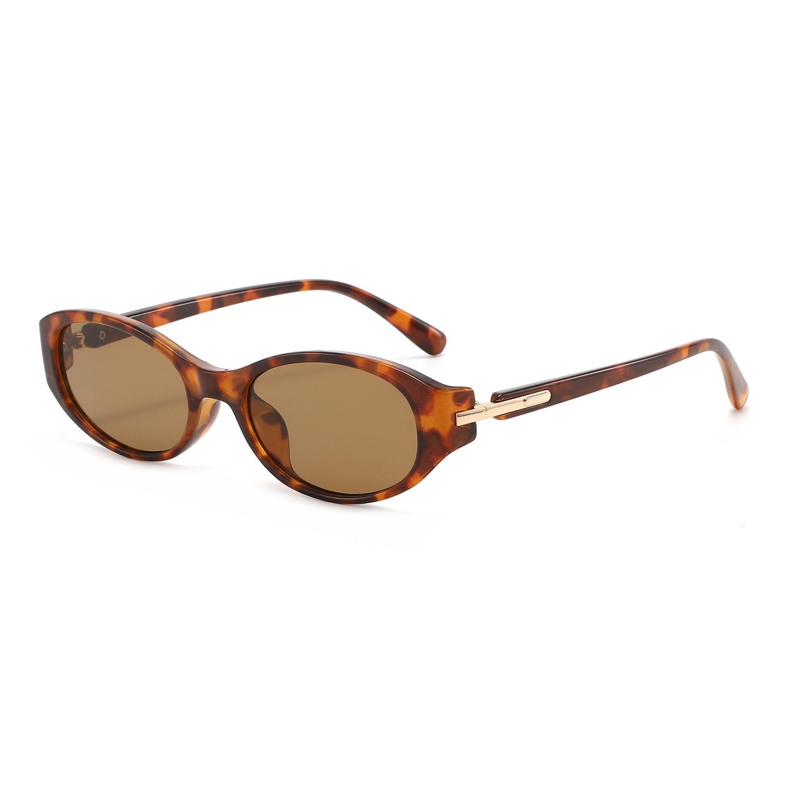 20 New Fashionable Retro Cat-Eye Men And Women, Versatile Small Frame UV Protection Sunglasses For Street Photography - view 3