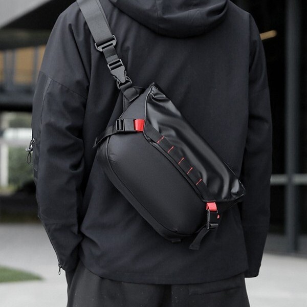 Large Capacity Commuting Crossbody Super Cool Outdoor Sports Cycling Waterproof Functional Motorcycle Bag High Quality Luxury Bag - view 1