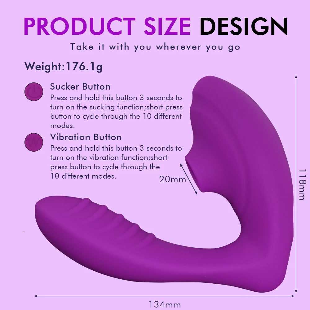 Vibrator Vagina Sucking APP Controlled 10 Speeds Vibrating Sucker Oral Sex Suction Clitoris Stimulator Erotic Sex Toys for Wome M260626 - view 5