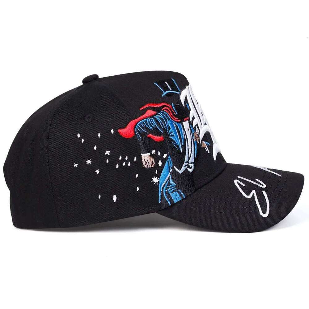 Unisex Gothic LA Magician Embroidery Baseball Caps Spring Autumn Outdoor Adjustable Casual Hats Sunscreen Hat Sports Cap W260626 - view 4