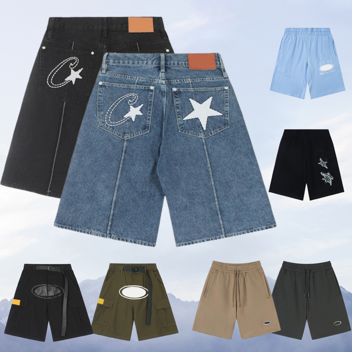 shorts cortaiz mens shorts designer shorts men designer short de bain basketball shorts short homme pantaloncini running Shorts cotton korte broek cargo black