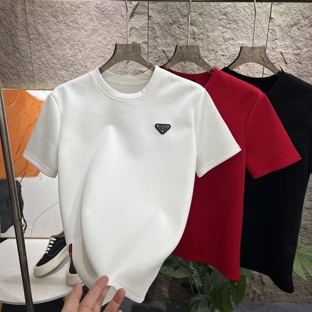 Trendy Brand, Summer Loose Fit, New Style, Popular Online, Trendy, Simple Short-Sleeve Top