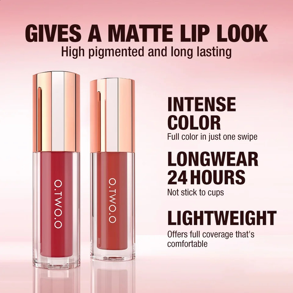 Velvet Matte Lipstick Ultra Pigmented Long Lasting Waterproof Lip Gloss Smudge Proof Non Sticky Hydrating Lip Stain 260626 - view 3