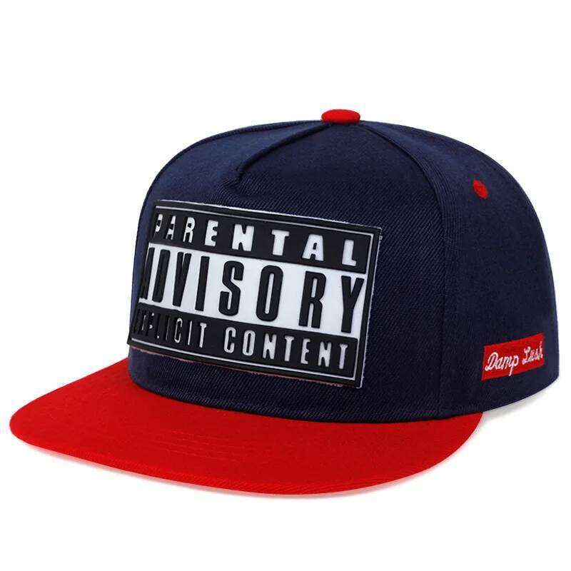 Tide Brand Flat Edge Baseball Cap Couple ADV Korean Version Trend Offset Printing Street Sun Protection Letter Hat W260626 - view 3