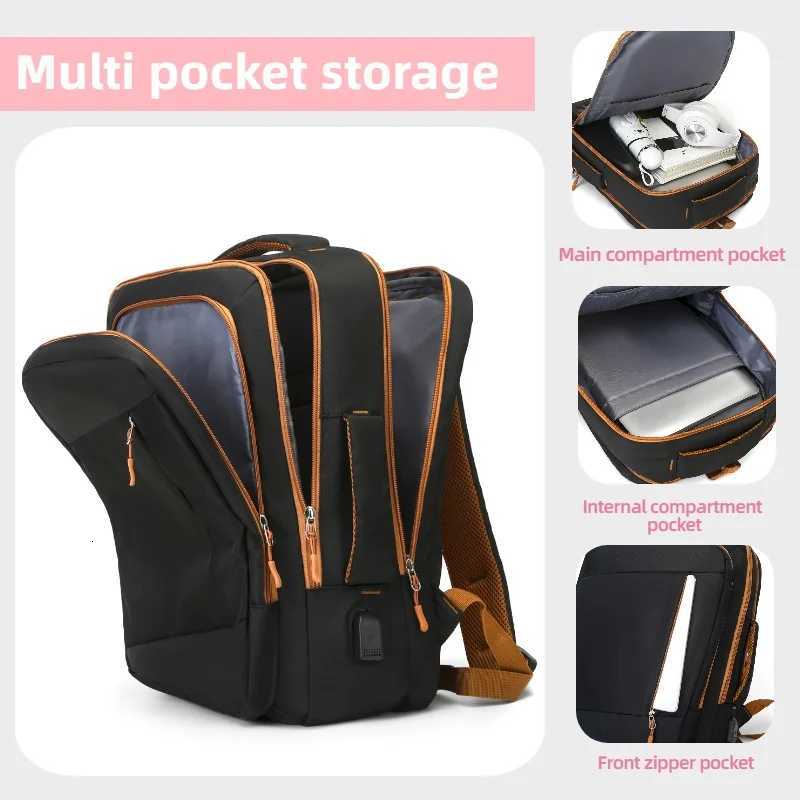 - Multifunctional Business Large Backpack Capacity Multiple Compartmentslaptop Backpacktravel Backpackleisure Backpack M260626 - view 4