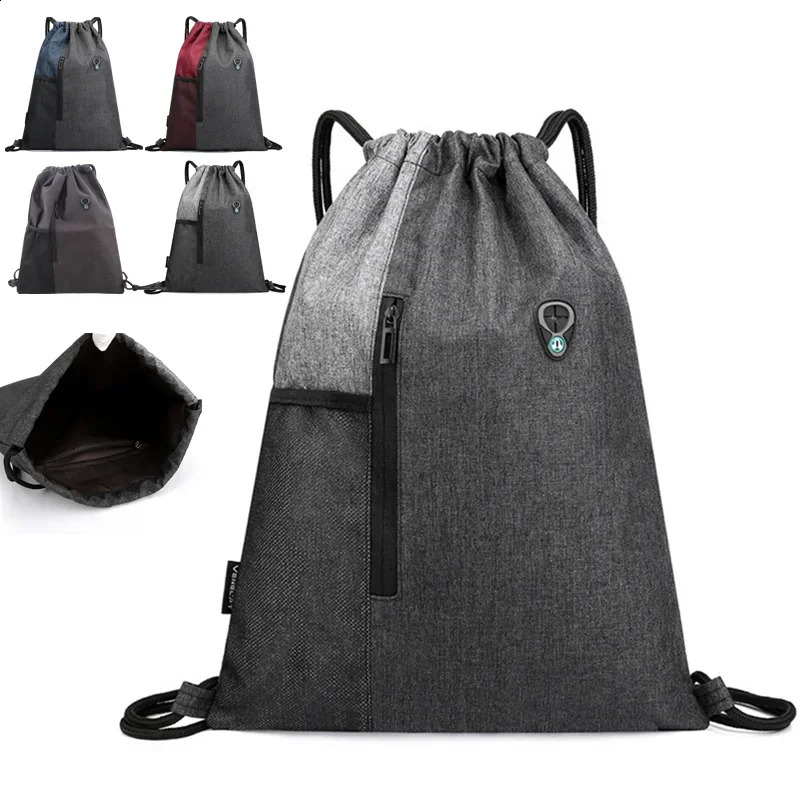 Folding Backpack Hiking Bag Lightweight Drawstring Fashionable Bundling Rope Sports 260625