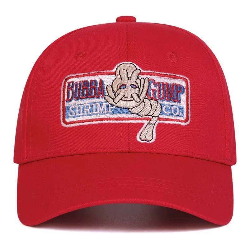 Fashion Design hat 1994 BUBBA GUMP SHRIMP Baseball cap men women Sport hats Summer Cap Embroidered casual Hat Forrest Gump caps W260626 - view 3