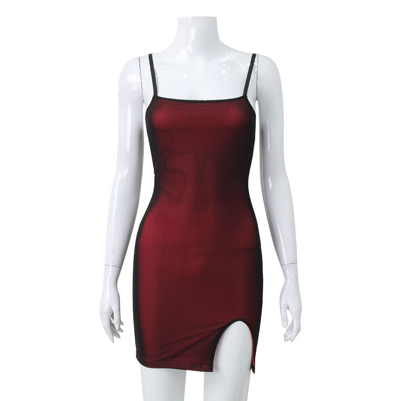 Womens Bodycon Mini Dress Womens Low Cut Slit Waist Cinch Slim Fit Sexy Hot Girl Short Gown For Women Daily Nightclub Party Dating Outfits - view 6