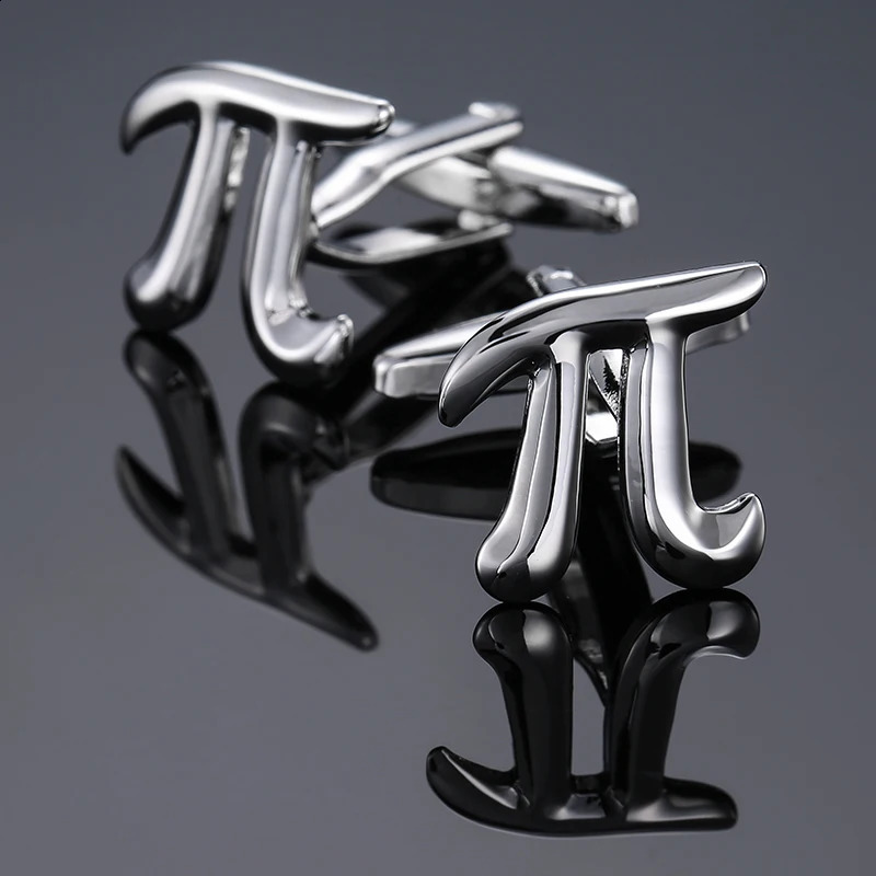 All models Copper material fashion mens French shirt cufflinks small tool mathematical symbol modeling cufflinks 260626 - view 3