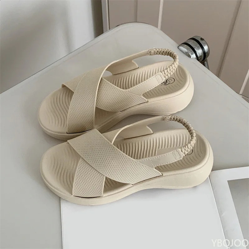 Womens Thick Soled Sandals Summer Fashionable Soft Beach Slippers Breathable Non Slip Fashion for Women 260626 - view 6