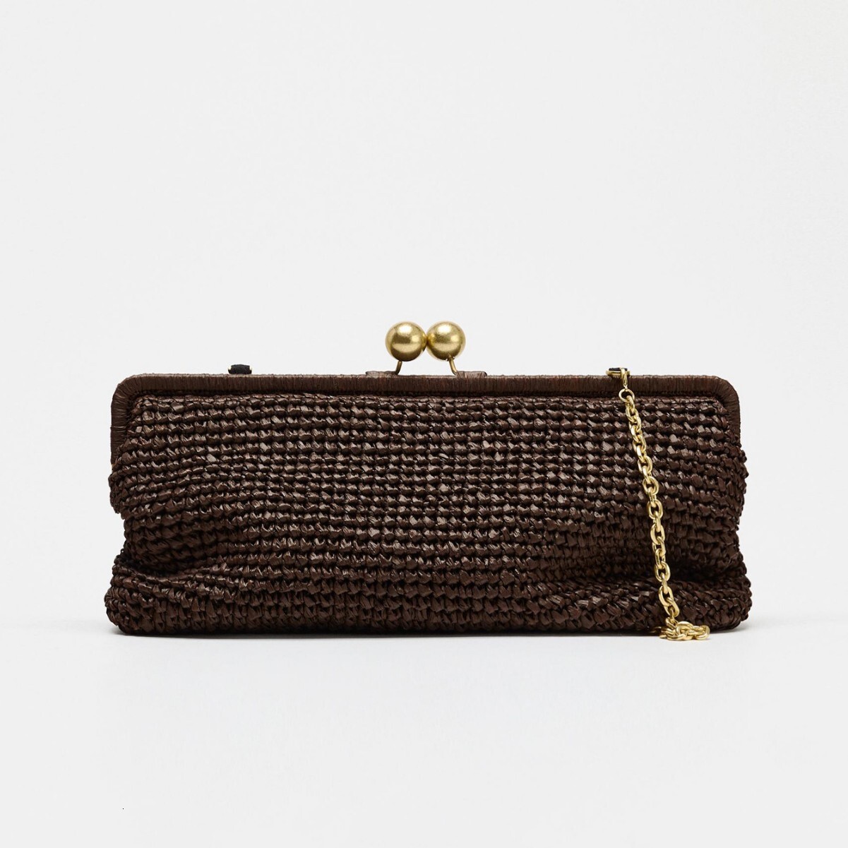 Vintage Trendy Clasp Shell Fashionable Versatile Chain Crossbody Shoulder Unique Creative Casual Bag For Women - view 3