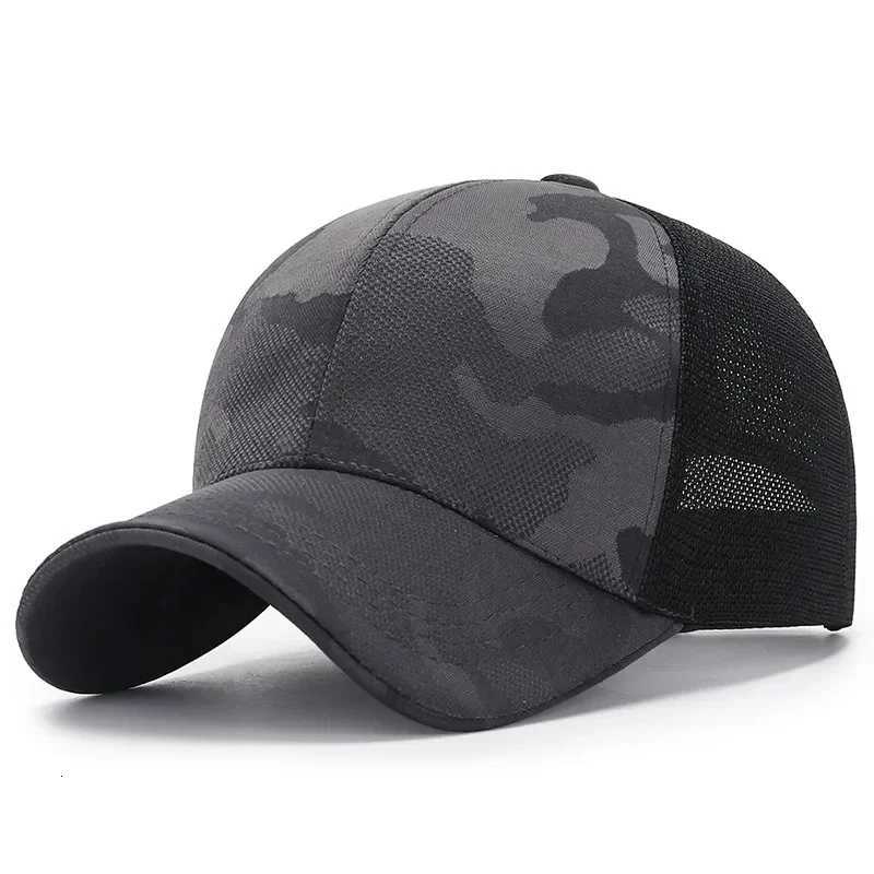 Light Plate Camouflage Breathable Unisex Baseball Net Caps Spring Summer Outdoor Adjustable Casual Hats Dad Hat Sunscreen Hat M260626 - view 5