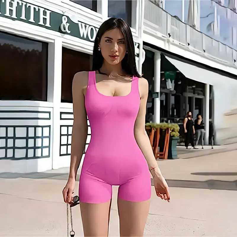 States Europe and the United seamless tight sexy breathable integrated yoga clothes for women training sports fitness jumpsuit M260626 - view 7