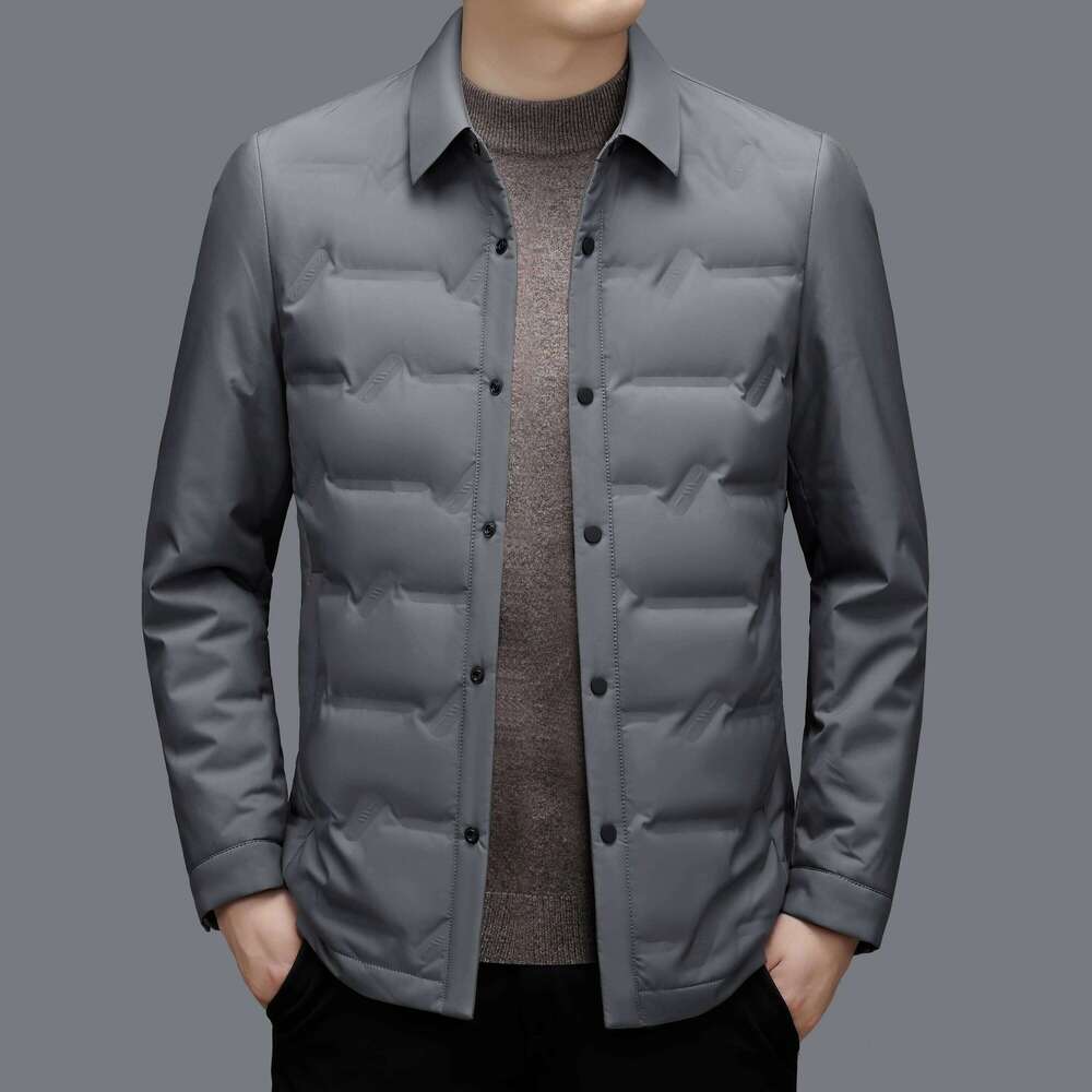 High-quality, fashionable stylish 50-down lightweight down jacket for men's casual autumn and winter, a new thin coat W260626 - view 5