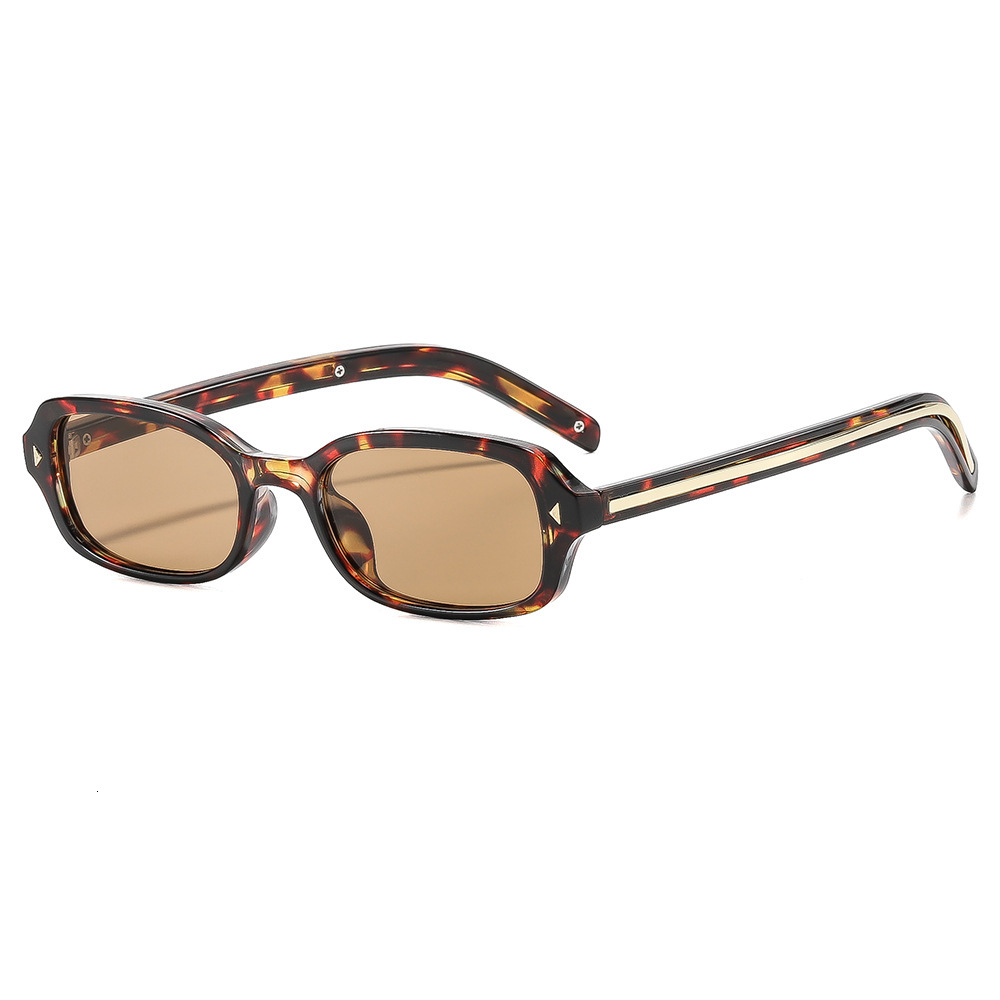 20 New European American Style Small Frame Sunglasses, Foreign Trade Design, Unique And Fashionable, Unisex Square Sunglasses - view 4