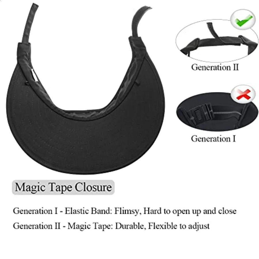 Sun Visor Hats Women Large Brim Summer UV Protection Beach Cap 260625 - view 4