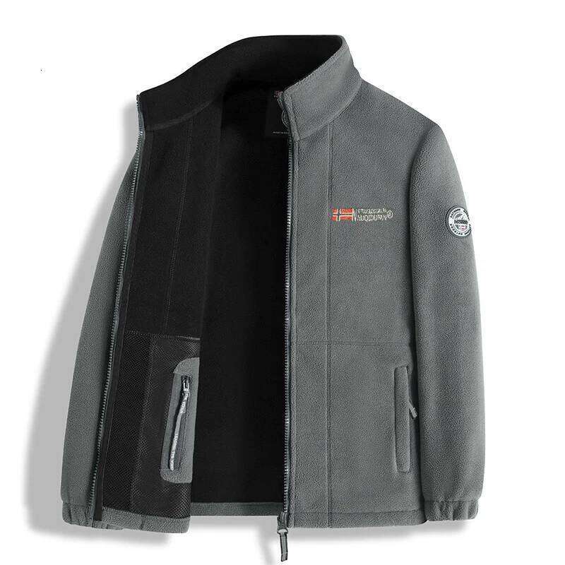 Brand New Winter Jacket For Men Thick Polar Fleece Outdoor Quality Design Warm Man Fashion Male Autumn Outwear W260626 - view 3